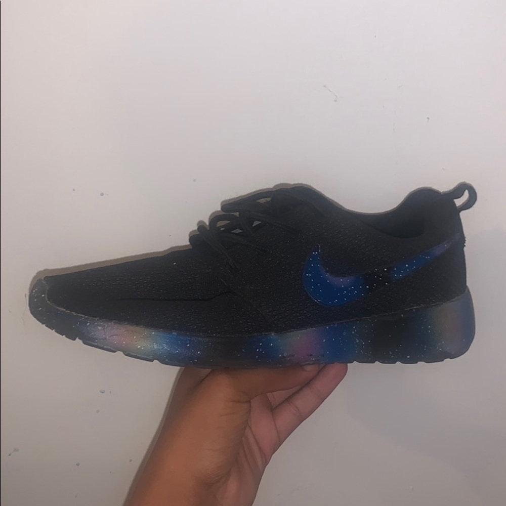 Custom Galaxy Roshe Shoes